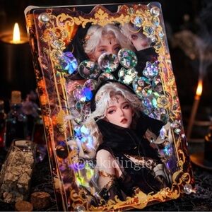 NEW A5 DIY Gothic Notebook Tribal Princess Charm Shake Punk Journal Sketchbook